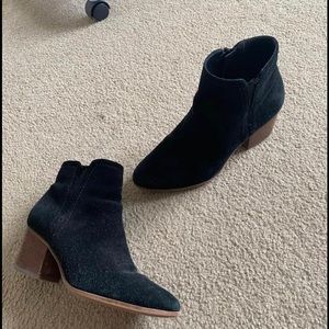 ALDO black booties